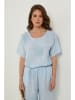 Rodier Lin Leinen-Shirt in Hellblau