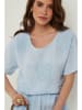 Rodier Lin Leinen-Shirt in Hellblau