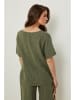 Rodier Lin Leinen-Shirt in Khaki