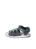 vertbaudet Leren sandalen donkerblauw