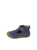 vertbaudet Leder-Lauflernschuhe in Blau