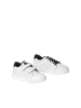 vertbaudet Leder-Sneakers in Weiß