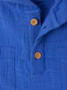 vertbaudet 2tlg. Outfit in Creme/ Blau