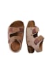 vertbaudet Leder-Sandalen in Beige