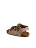 vertbaudet Leren sandalen beige