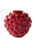 Jotex Vase ''Blush'' in Rot - (H)23,5 x Ø 24 cm