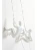 Jotex Wanddecoratie "Human Climbers" wit