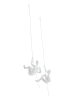 Jotex Wanddecoratie "Human Climbers" wit