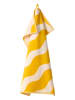 Jotex Handdoek "Waves" geel/crème