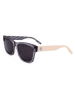 Converse Damskie okulary przeciwsłoneczne w kolorze szaro-jasnoróżowo-czarnym
