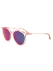 Skechers Unisex-Sonnenbrille in Rosa/ Dunkelblau