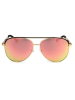 Skechers Unisex-Sonnenbrille in Gold/ Orange