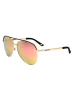 Skechers Unisex-Sonnenbrille in Gold/ Orange