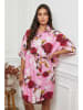 La Compagnie Du Lin Kleid in Rosa