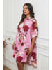 La Compagnie Du Lin Kleid in Rosa