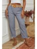 La Compagnie Du Lin Broek blauw