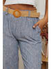 La Compagnie Du Lin Broek blauw