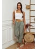 La Compagnie Du Lin Broek kaki