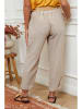 La Compagnie Du Lin Hose in Beige