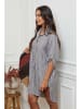 La Compagnie Du Lin Kleid in Grau