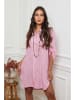 La Compagnie Du Lin Kleid in Rosa