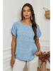 La Compagnie Du Lin Shirt in Hellblau
