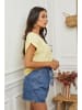 La Compagnie Du Lin Shirt geel