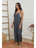La Compagnie Du Lin Jumpsuit in Schwarz
