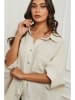 La Compagnie Du Lin Linnen blouse beige