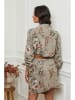 La Compagnie Du Lin Kleid in Grau