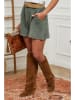 La Compagnie Du Lin Leinen-Shorts in Khaki