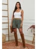 La Compagnie Du Lin Linne short kaki