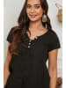 La Compagnie Du Lin Leinen-Shirt in Schwarz