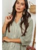 La Compagnie Du Lin Linnen blouse kaki