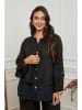 La Compagnie Du Lin Leinen-Bluse in Schwarz