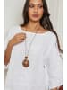 La Compagnie Du Lin Linnen blouse "Under" wit