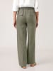 Gerry Weber Leinen-Marlenehose in Khaki