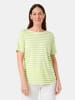 Gerry Weber Shirt in Gelb/ Weiß