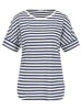 Gerry Weber Shirt in Weiß/ Dunkelblau