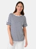 Gerry Weber Koszulka w kolorze biało-granatowym