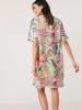 Gerry Weber Leinen-Kleid in Bunt
