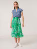 Gerry Weber Rok groen/lichtroze/lichtblauw