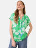 Gerry Weber Blouse groen/crème/lichtroze