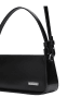 LIEBESKIND BERLIN Leder-Schultertasche "Crossbody XS" in Schwarz - (B)22 x (H)10 x (T)7 cm
