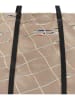 LIEBESKIND BERLIN Shopper "Aurora" blauw/beige - (B)55 x (H)38 x (D)19 cm
