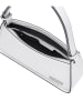 LIEBESKIND BERLIN Leder-Schultertasche "Crossbody S" in Weiß - (B)28 x (H)12 x (T)9 cm