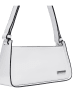 LIEBESKIND BERLIN Leder-Schultertasche "Crossbody S" in Weiß - (B)28 x (H)12 x (T)9 cm
