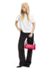 LIEBESKIND BERLIN Leren schoudertas "Crossbody S" roze - (B)28 x (H)12 x (D)9 cm