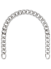 LIEBESKIND BERLIN Schulterriemen in Silber - (L)48 cm