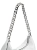LIEBESKIND BERLIN Pasek w kolorze srebrnym do torebki - dł. 48 cm